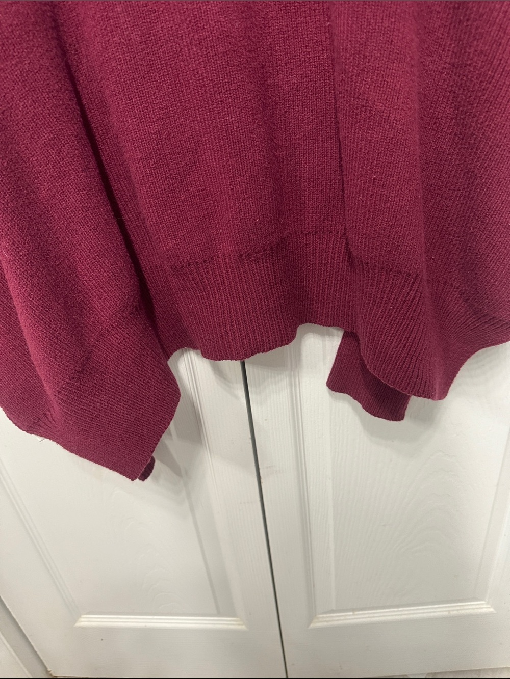 Free people Easy Street Tunic Sweater In Burgundy S/P - Picture 7 of 14